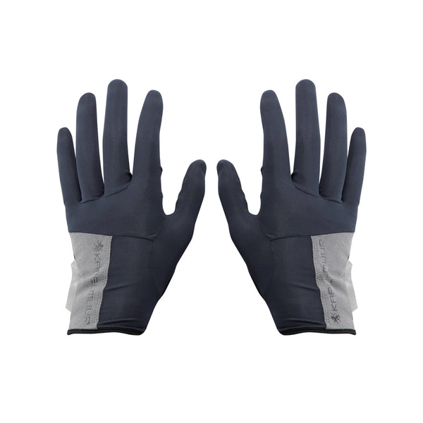 Long gloves with velcro