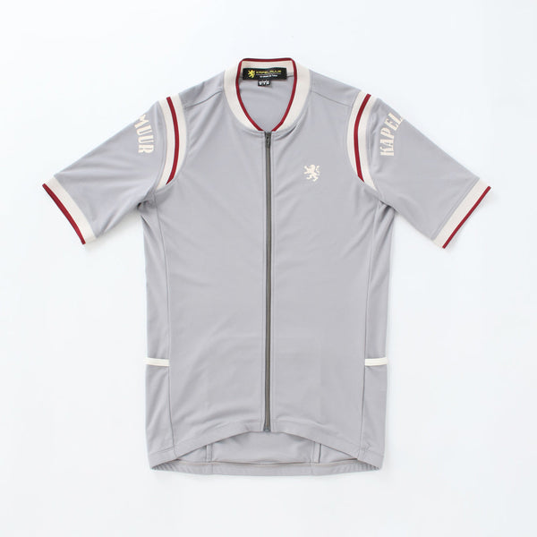 Smooth stretch ribbed jersey