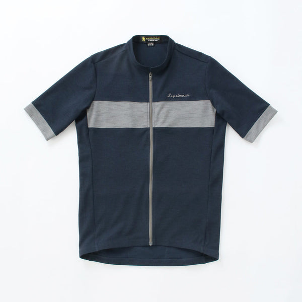 linen style combination jersey