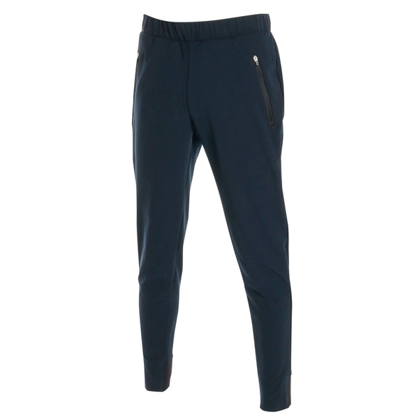 Ladies stretch pants with removable pad