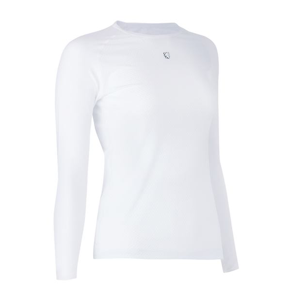 Women's long sleeve mesh underwear