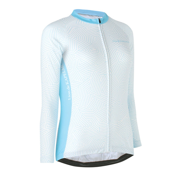 Women's D Stripe Print Long Sleeve Jersey