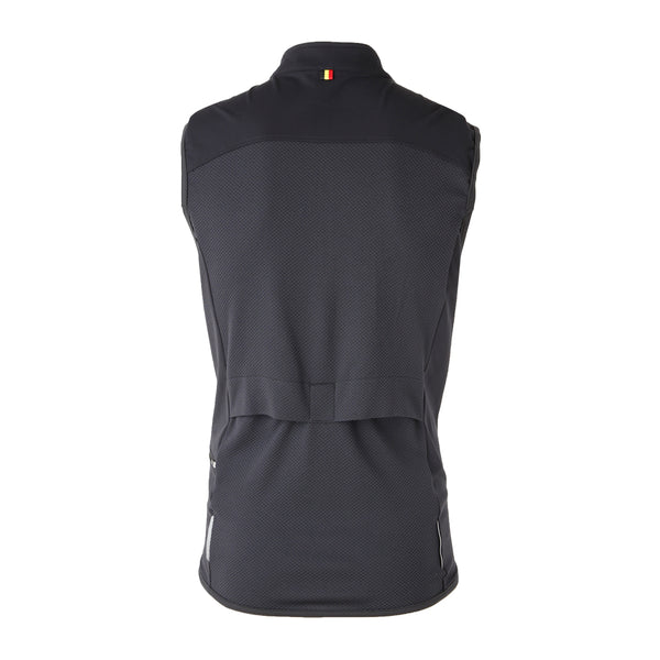 light warm vest black